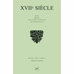 ISBN XVIIe siècle 2019, n° 284, Littérature, Français, 192 pages