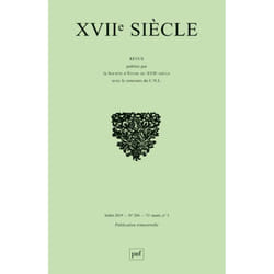 ISBN XVIIe siècle 2019, n° 284 livre Littérature Français