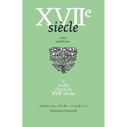 ISBN XVIIe siècle 2019, n° 285 livre histoire Français