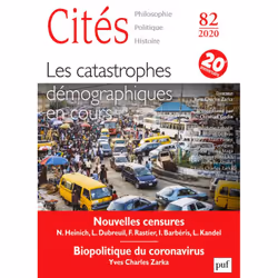 ISBN Cités n° 82 (2020-2), philosophie, Français, 198 pages