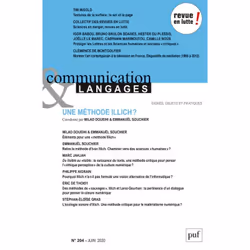 ISBN Communication et langages 2020, N.204, Littérature, Français