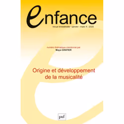 ISBN Enfance 2020, n° 72(1), Littérature scientifique, Français