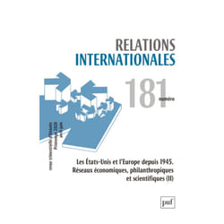 ISBN Relations internationales, n° 181 livre histoire Français