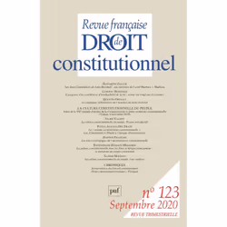 ISBN RFDC 2020, n° 123, Loi, Français