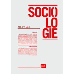 ISBN SOCIOLOGIE 2020, N.1 livre Education Français