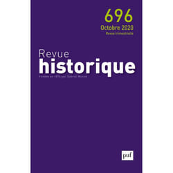 Revue historique, 2020 - 696