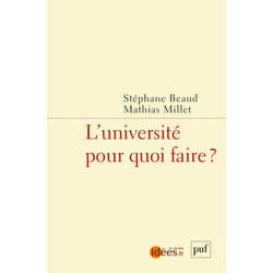 ISBN L'université pour quoi faire ? livre société Français