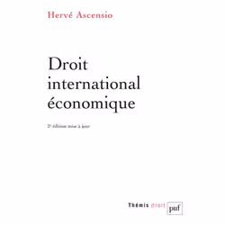 ISBN Droit international économique, Loi, Français, 416 pages