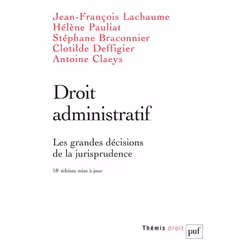 ISBN Droit administratif. Les grandes décisions de la jurisprudence, Loi, Français, 1140 pages
