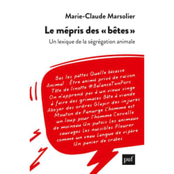 ISBN Le mépris des « bêtes » livre société Français