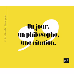 ISBN Calendrier de philosophie, philosophie, Français, 368 pages
