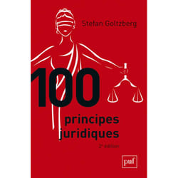 ISBN 100 principes juridiques livre Loi Français