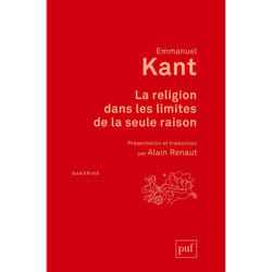 ISBN La religion dans les limites de la seule raison livre philosophie Français