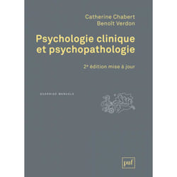ISBN Psychologie clinique et psychopathologie