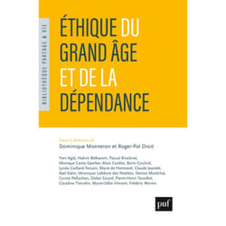 Éthique du grand âge et de la dépendance (Broché)