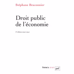 ISBN Droit public de l'économie, Loi, Français, 552 pages