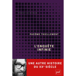 ISBN L’enquête infinie livre philosophie Français