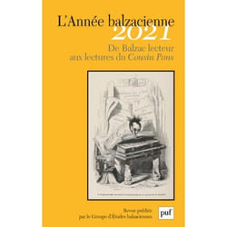 ISBN L'Année Balzacienne, 2021