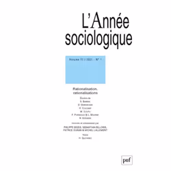 ISBN L'Année sociologique 2021-1, Education, Français