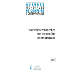 Guerres mondiales conflits contemporains - nouvelles recherches sur les conflits contemporains