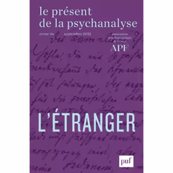 ISBN Le présent de la psychanalyse, vol. 6 (2021-2), Psychologie, Français