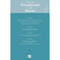 Revue de metaphysique et morale, 2021-2