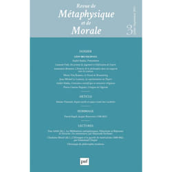 Revue de metaphysique et morale, 2021-3