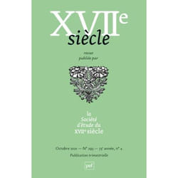ISBN XVIIe siècle n° 293 (2021-4)