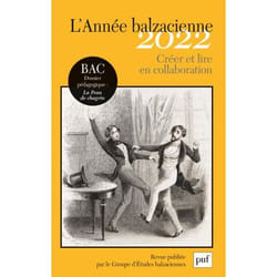 ISBN L'Année balzacienne, 2022