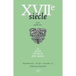 ISBN XVIIe siècle n° 297 (2022-4)