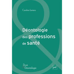 ISBN Déontologie des professions de santé
