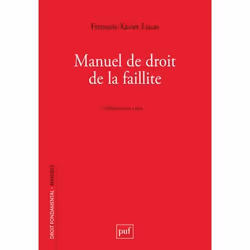 ISBN Manuel de droit de la faillite, Loi, 448 pages