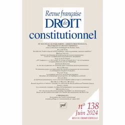 ISBN RFDC 2024, N.138, Loi, 280 pages