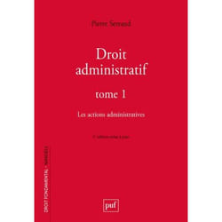 ISBN Droit administratif. Tome 1