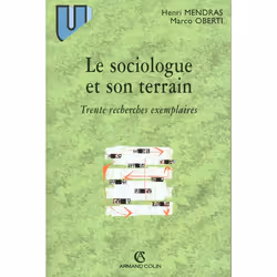 ISBN Le Sociologue Et Son Terrain - Trente Recherches Exemplaires, société, Français