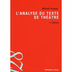 ISBN L'Analyse Du Texte De Theatre (2e Edition), Education, Français, Livre broché