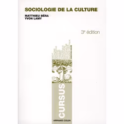 ISBN Sociologie De La Culture (3e Edition), société, Français