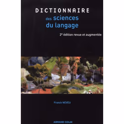ISBN Dictionnaire Des Sciences Du Langage (2e Edition), histoire, Français