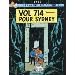 Les aventures de Tintin - Tome : 22 : Vol 714 pour Sydney - TINTIN T22 (BD)