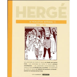 Livre - Hergé - Hergé le feuilleton intégral t.9 - 1940-1943 - Quatre épisodes - Collection Feuilleton intégral