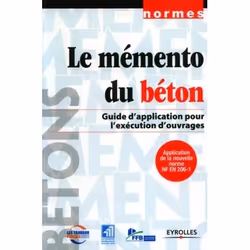 ISBN Le mémento du béton, Livre broché, 90 pages
