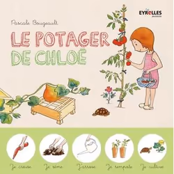ISBN Le potager de Chloé, Couverture rigide, 24 pages