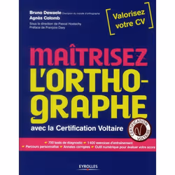 ISBN Maitrisez L'Orthographe Avec La Certification Voltaire, histoire, Français