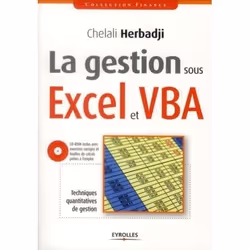 ISBN La gestion sous excel et vba, Livre broché, 342 pages