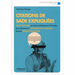 ISBN Citations de sade expliquées, Livre broché, 178 pages