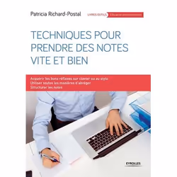 ISBN Techniques pour prendre des notes vite et bien, Livre broché, 288 pages