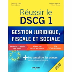 ISBN Réussir le DSCG 1 - Gestion juridique, fiscale et sociale, Livre broché, 330 pages