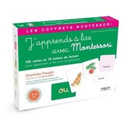 J'apprends à lire avec Montessori - 105 cartes et 70 tickets de lecture pour apprendre à lire tout simplement (Coffret)