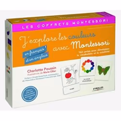 ISBN J'explore les couleurs (en français et en anglais) avec Montessori, 32 pages