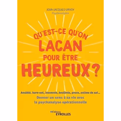 ISBN Qu'est-ce qu'on Lacan pour être heureux ?, Livre broché, 192 pages